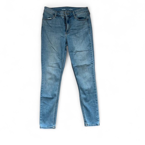 Denim - Old Navy High-Rise Super Skinny Jeans Size 4 Light Wash